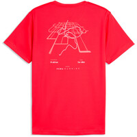 Puma camiseta técnica manga corta hombre M Run Illustrative G 03