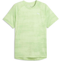 Puma camiseta técnica manga corta hombre M Run Velocity AOP T vista detalle