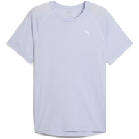 Puma camiseta técnica manga corta hombre M RUN VELOCITY TEE (TRI-BLEND) vista frontal
