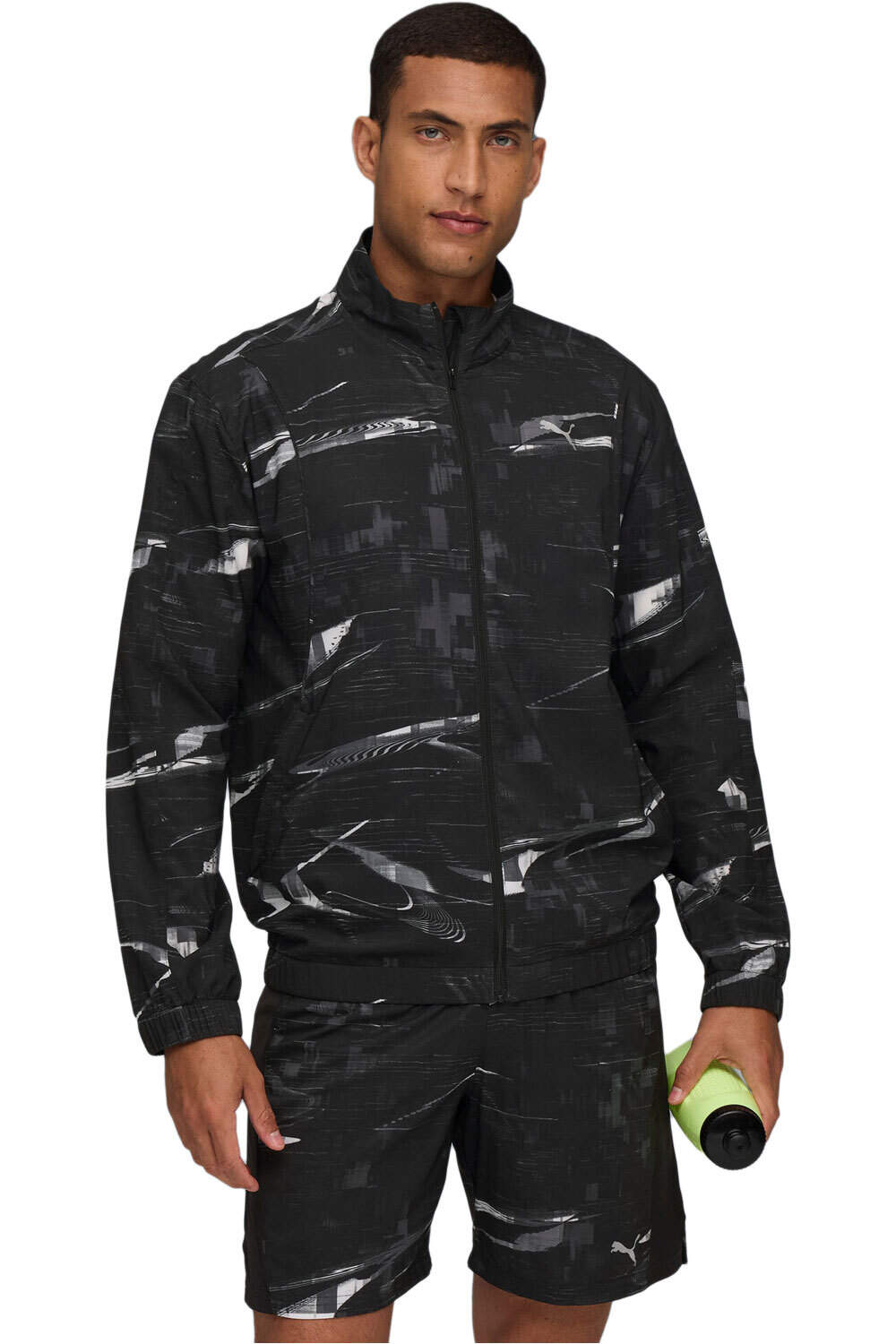 Puma camiseta técnica manga larga hombre M RUN VELOCITY AOP J vista frontal