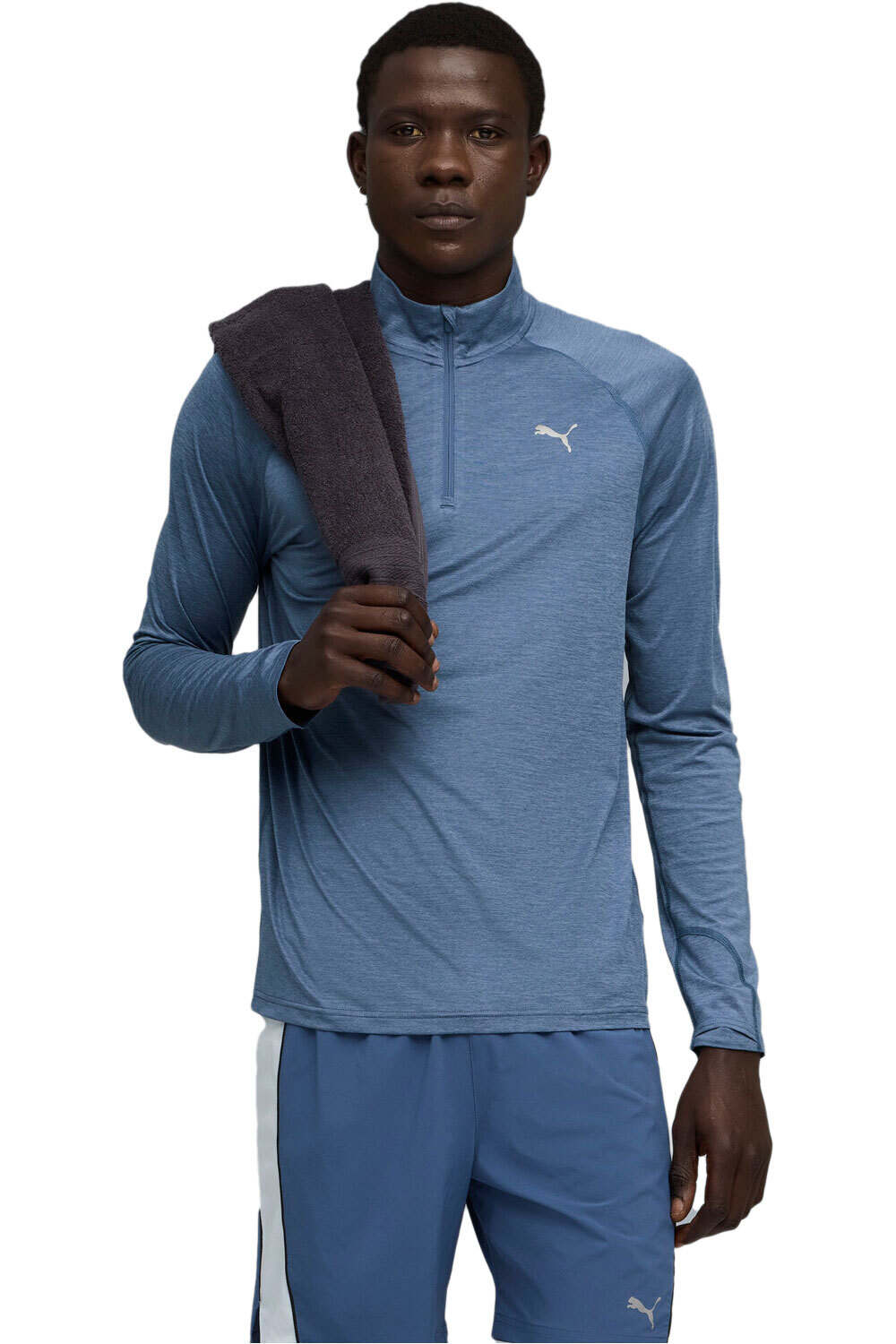 Puma camiseta técnica manga larga hombre M RUN VELOCITY CLOUD vista frontal