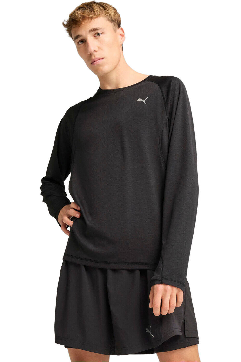 Puma camiseta técnica manga larga hombre M RUN VELOCITY LONG vista frontal