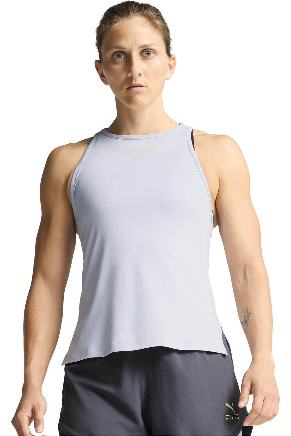 Puma camiseta técnica tirantes mujer W PUMA x HYROX Cloudspun Racerback vista frontal