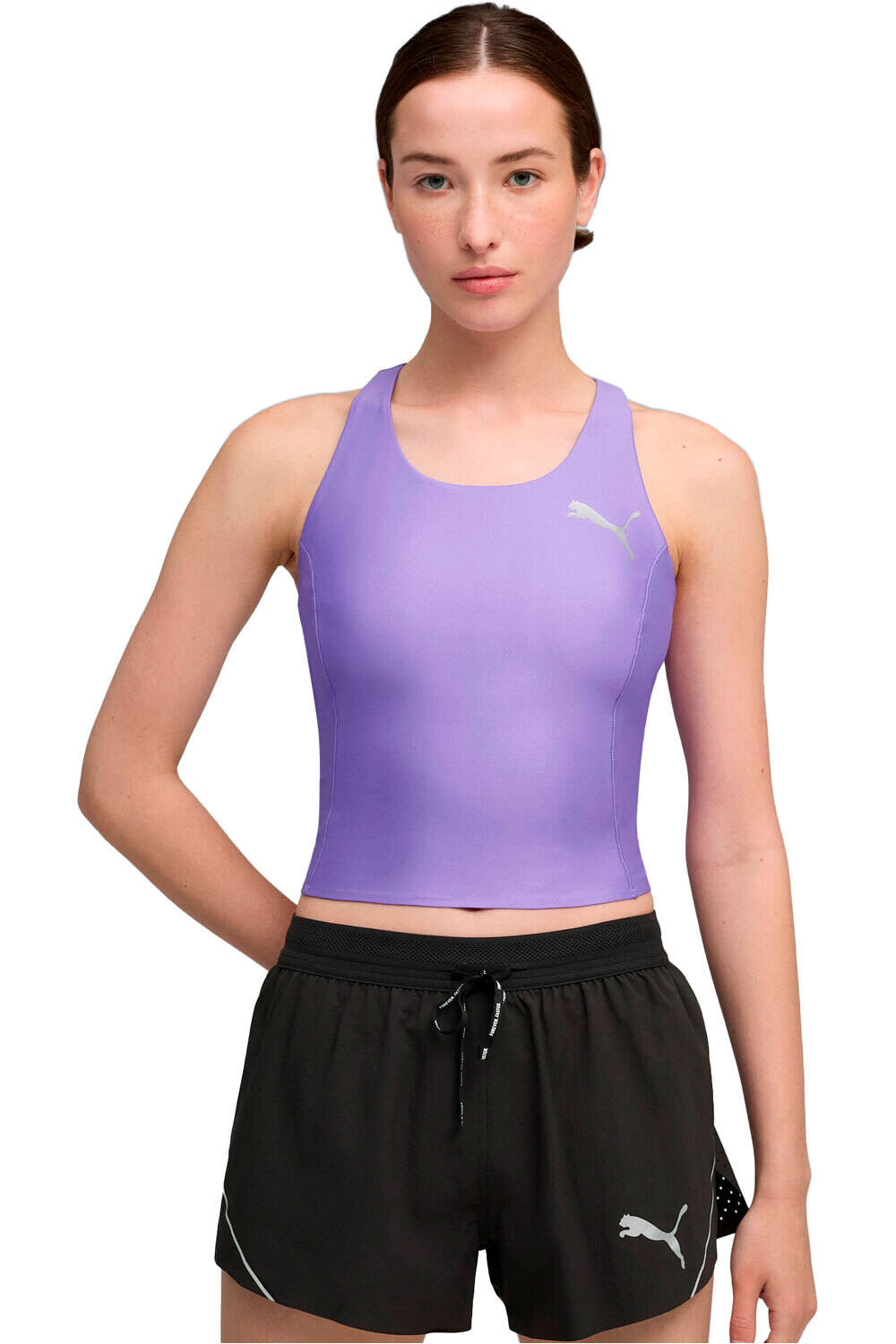 Puma camiseta técnica tirantes mujer W Raceday Ultraform vista frontal