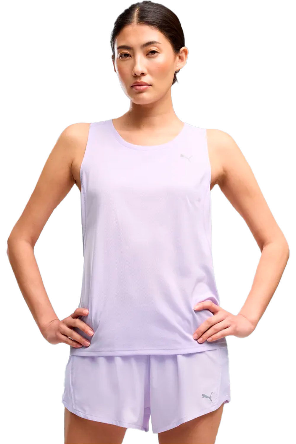 Puma camiseta técnica tirantes mujer W RUN VELOCITY TANK vista frontal