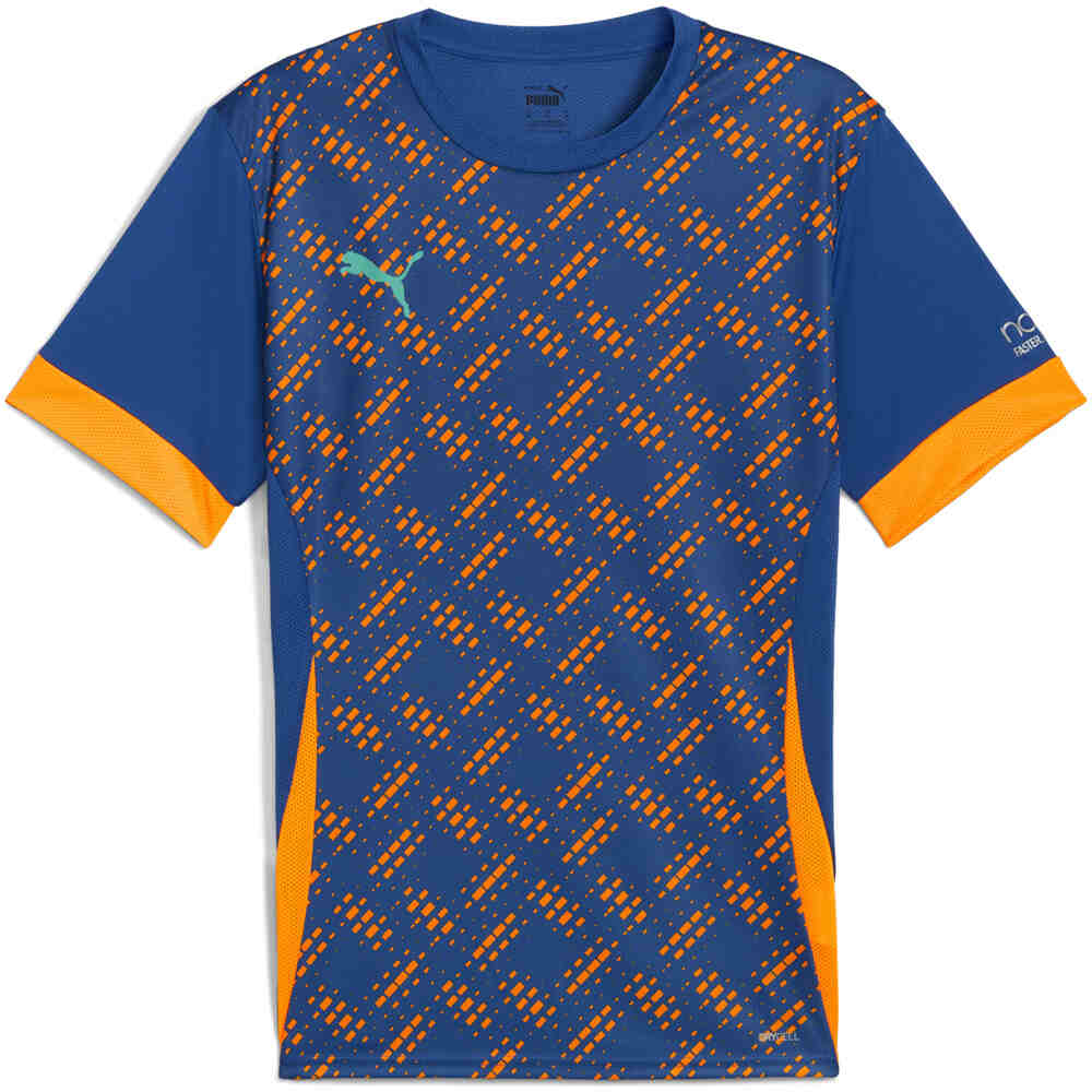 Puma camiseta tenis manga corta hombre Individual Padel Graphic Jersey vista frontal