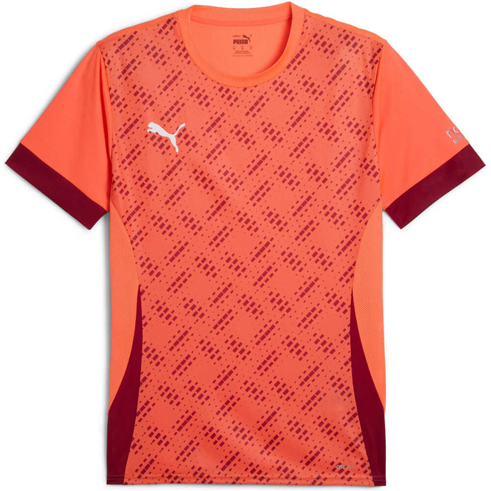 Puma camiseta tenis manga corta hombre Individual Padel Graphic Jersey vista frontal