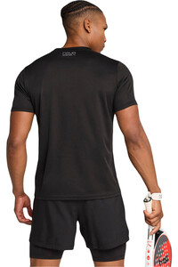 Puma camiseta tenis manga corta hombre Individual Padel Graphic Tee 2.0 vista trasera