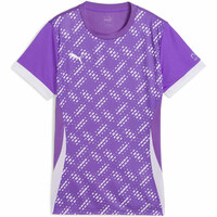 Puma camiseta tenis manga corta mujer Individual Padel Graphic Jersey Wmn vista frontal