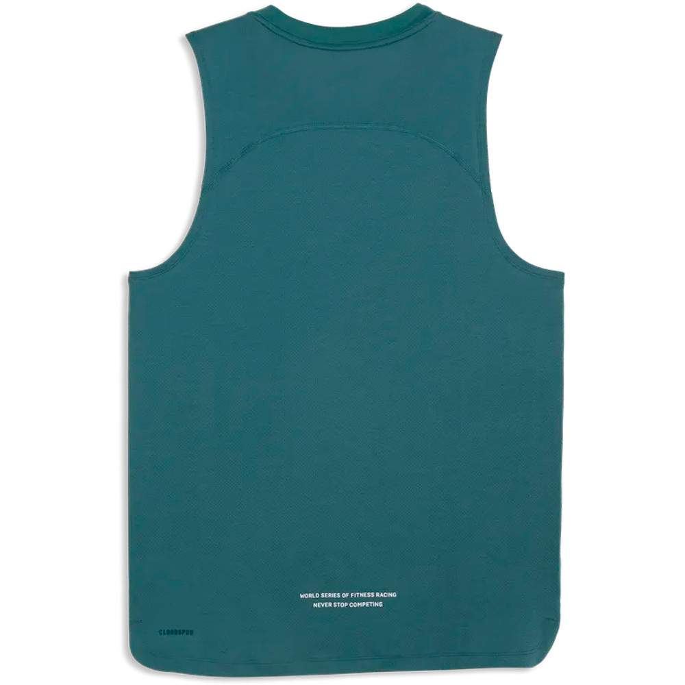 Puma camiseta tirantes fitness hombre M PUMA X HYROX CLOUD vista trasera