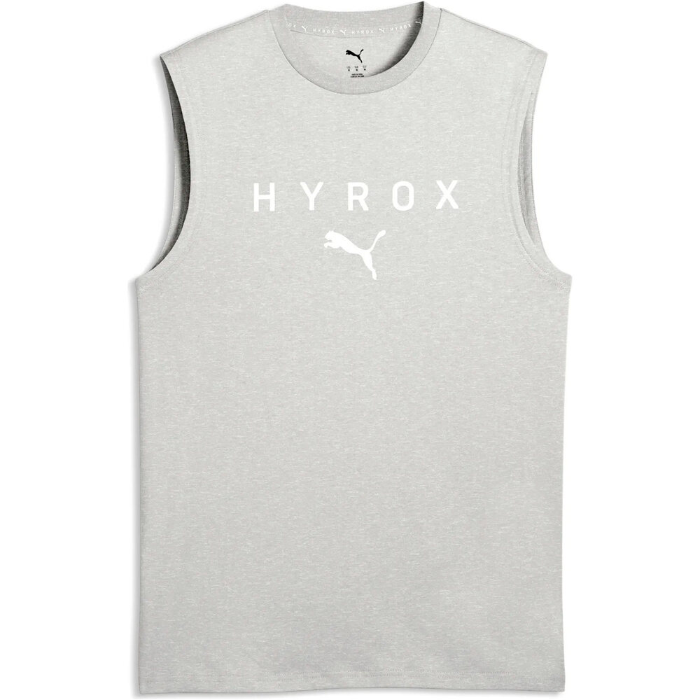 Puma camiseta tirantes fitness hombre UNISEX PUMA x HYROX vista frontal