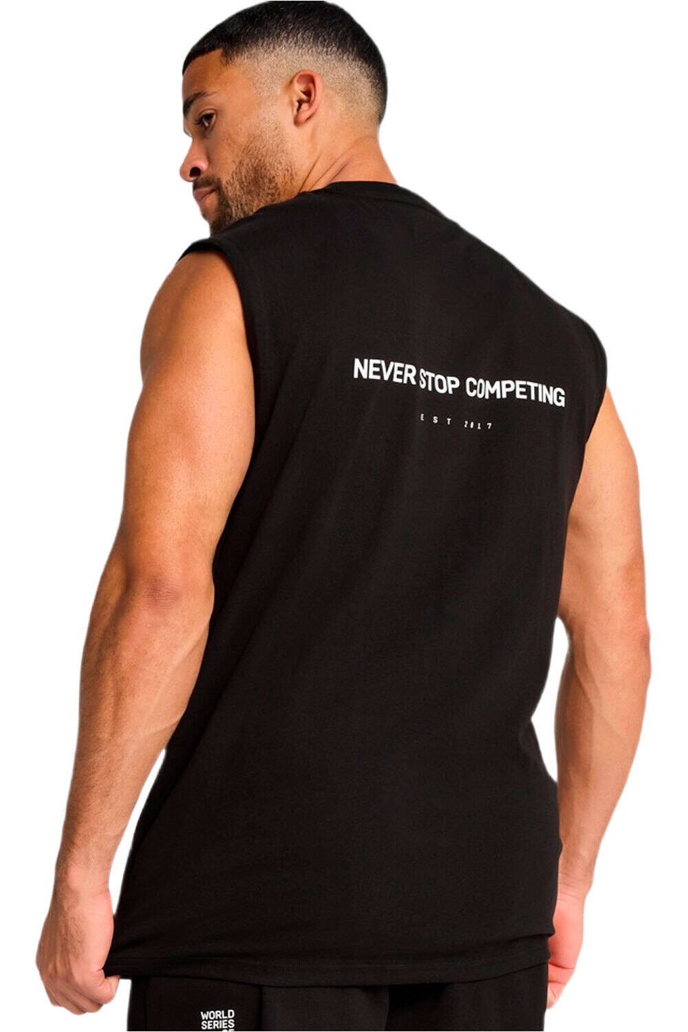 Puma camiseta tirantes fitness hombre UNISEX PUMA x HYROX vista trasera