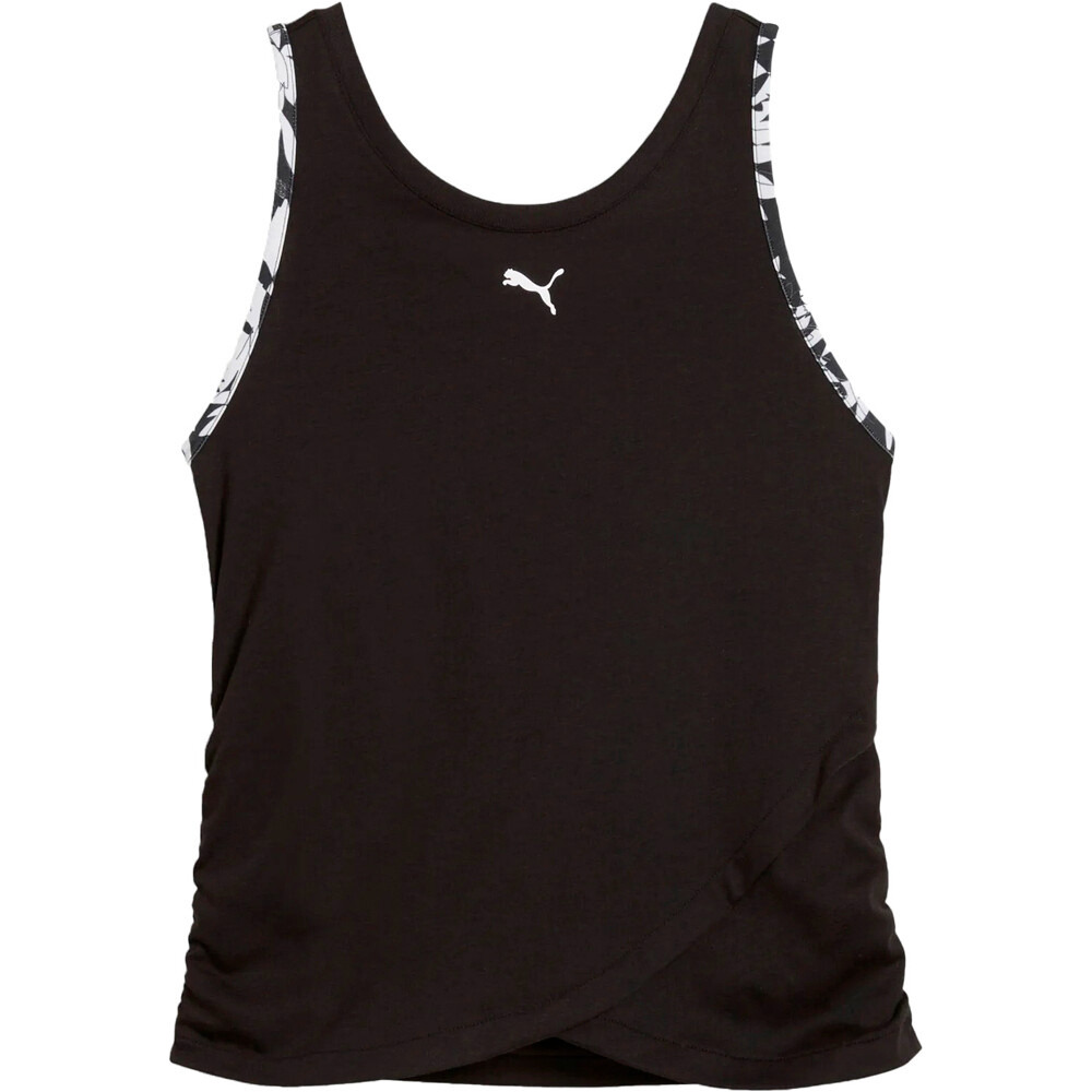 Puma camiseta tirantes fitness mujer TROPICAL AOP TANK - SHORT 04