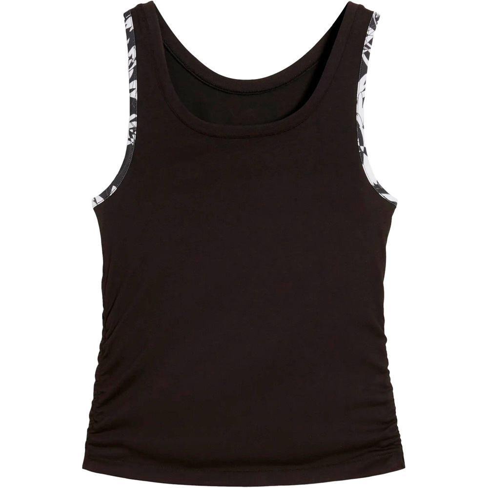 Puma camiseta tirantes fitness mujer TROPICAL AOP TANK - SHORT 05