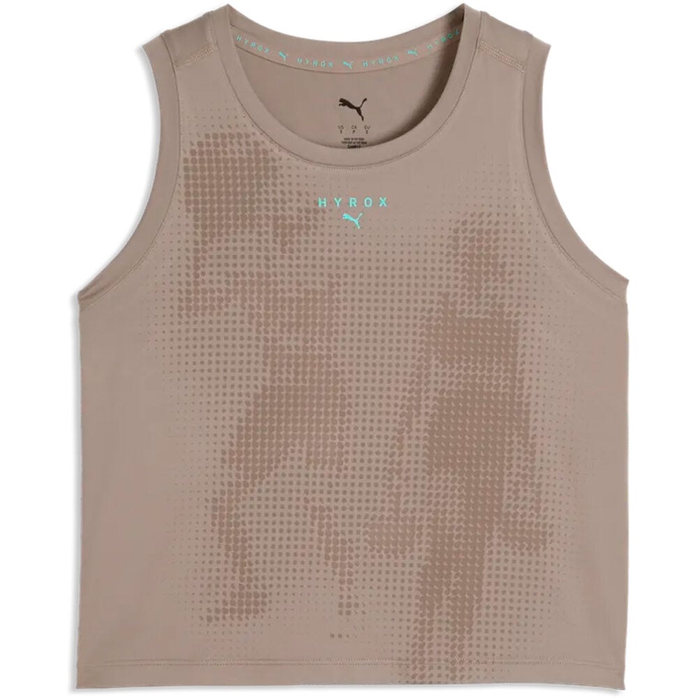 Puma camiseta tirantes fitness mujer W PUMA X HYROX CLOUD vista detalle
