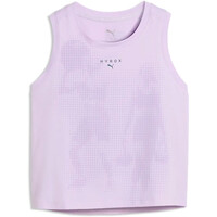 Puma camiseta tirantes fitness mujer W PUMA X HYROX CLOUD vista frontal
