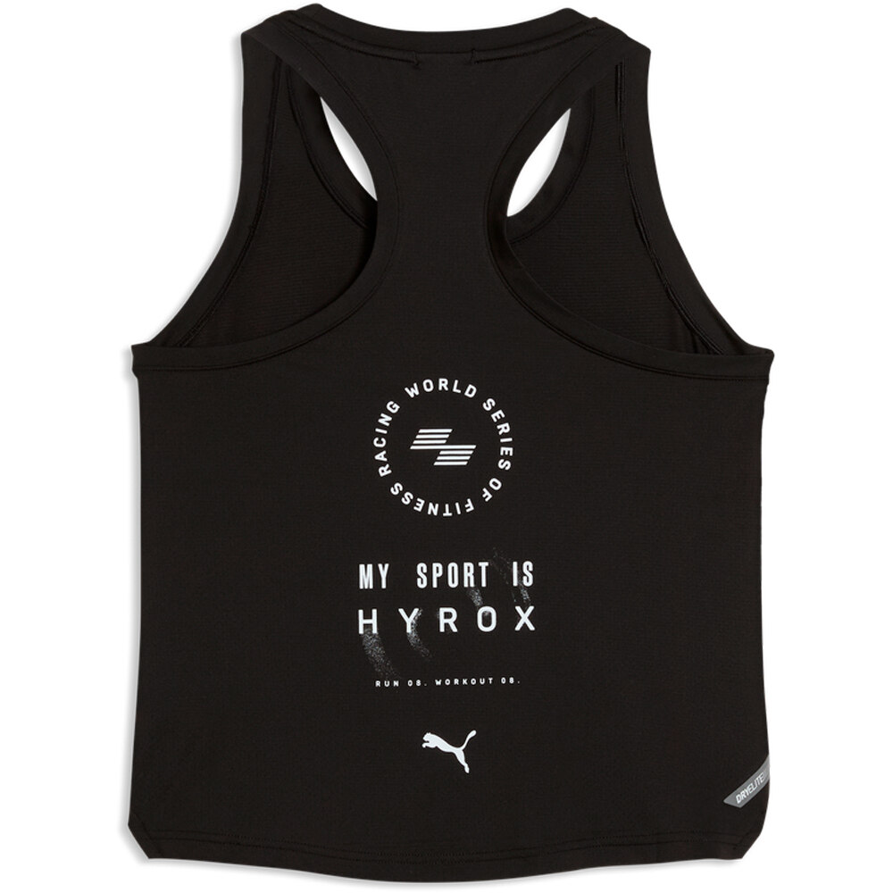 Puma camiseta tirantes fitness mujer W PUMA X HYROX DRYEL 03