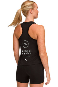 Puma camiseta tirantes fitness mujer W PUMA X HYROX DRYEL vista trasera