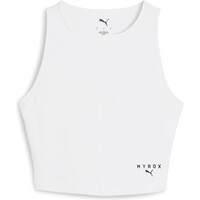 Puma camiseta tirantes fitness mujer W PUMA x HYROX RIB C vista detalle