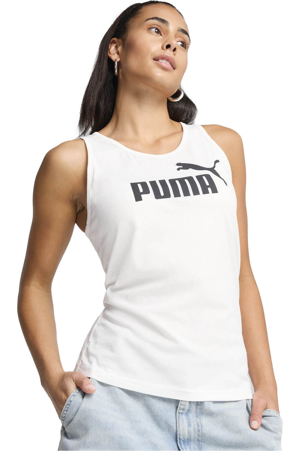 Puma camiseta tirantes hombre ESS No. 1 Logo Tank vista frontal
