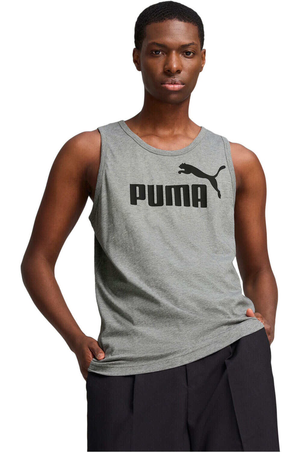 Puma camiseta tirantes hombre ESS No. 1 Logo Tank vista frontal