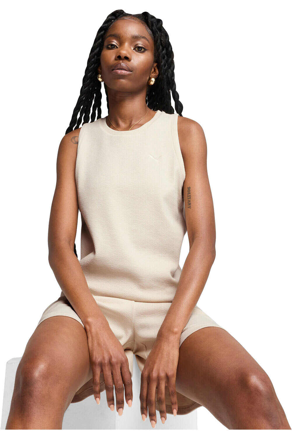 Puma camiseta tirantes mujer HER Tank Top vista frontal