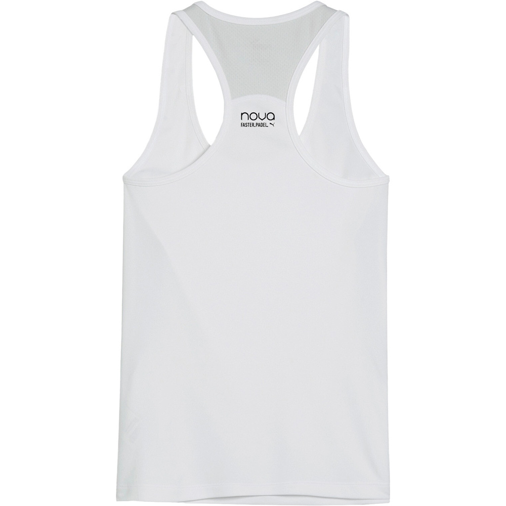 Puma camiseta tirantes mujer Individual Padel Tank Top vista trasera
