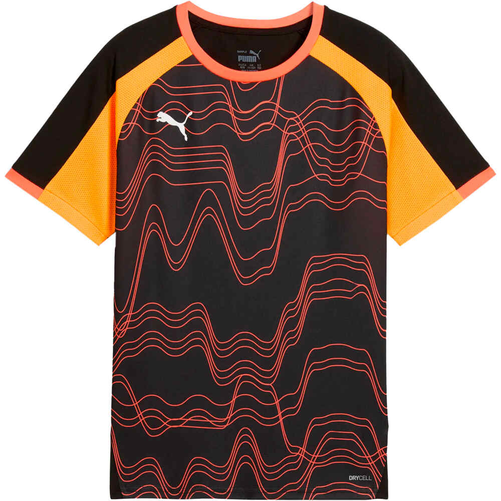 Puma camisetas entrenamiento futbol manga corta niño individualLIGA Graphic Jersey jr 03