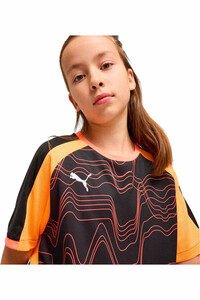 Puma camisetas entrenamiento futbol manga corta niño individualLIGA Graphic Jersey jr vista detalle