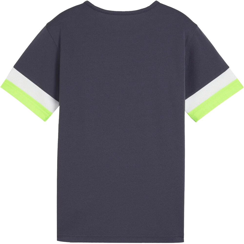 Puma camisetas entrenamiento futbol manga corta niño individualRISE Jersey Jr vista trasera