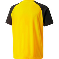 Puma camisetas entrenamiento futbol manga corta niño teamPACER Jersey Jr vista trasera