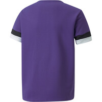 Puma camisetas entrenamiento futbol manga corta niño teamRISE Jersey Jr vista trasera