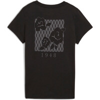 Puma camisetas fitness mujer GRAPHICS TRAIN CONCEPT TEE W vista trasera