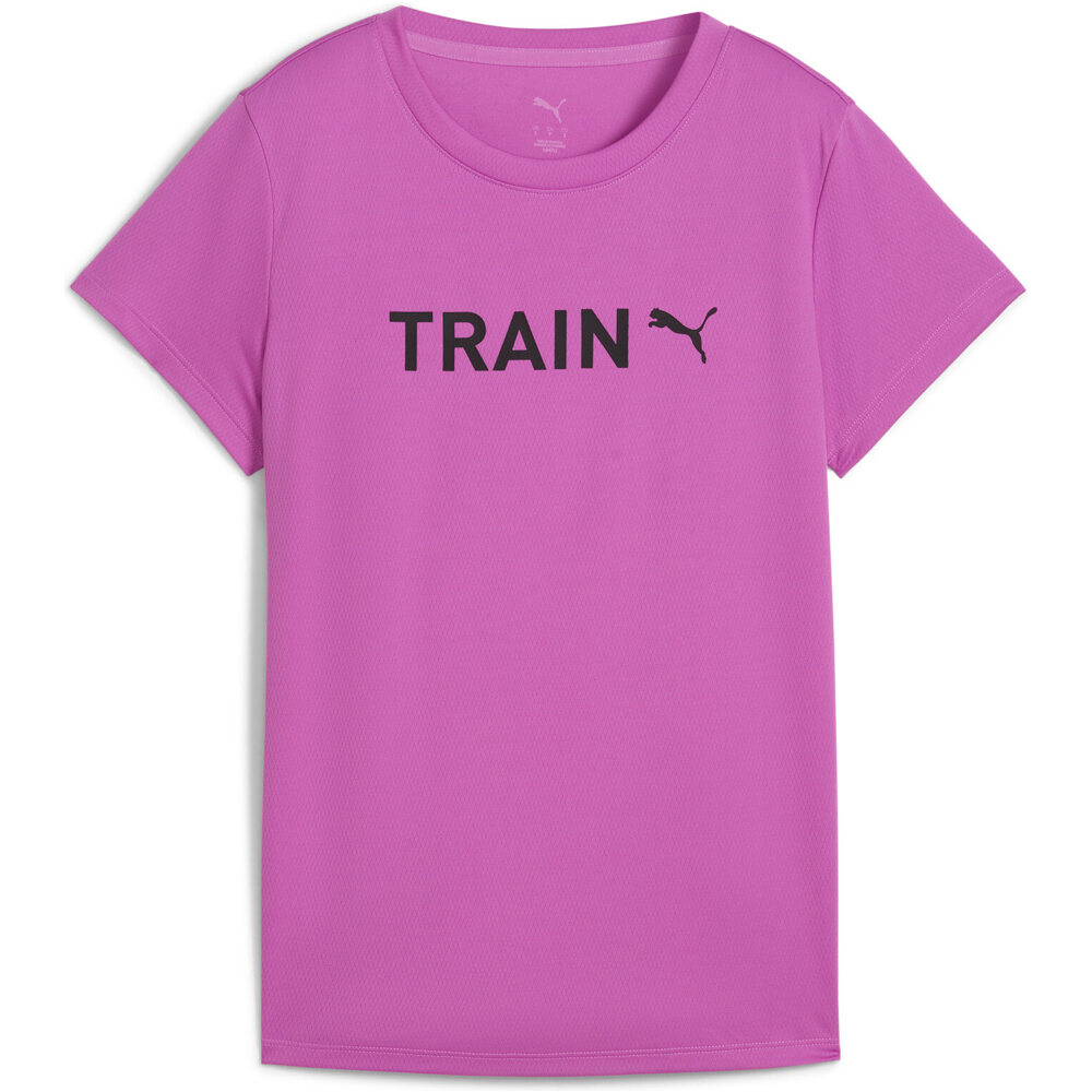 Puma camisetas fitness mujer GRAPHICS TRAIN PUMA TEE W vista detalle