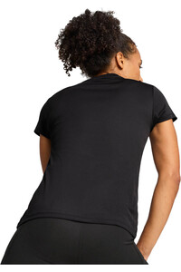 Puma camisetas fitness mujer GRAPHICS TRAIN PUMA TEE W vista trasera