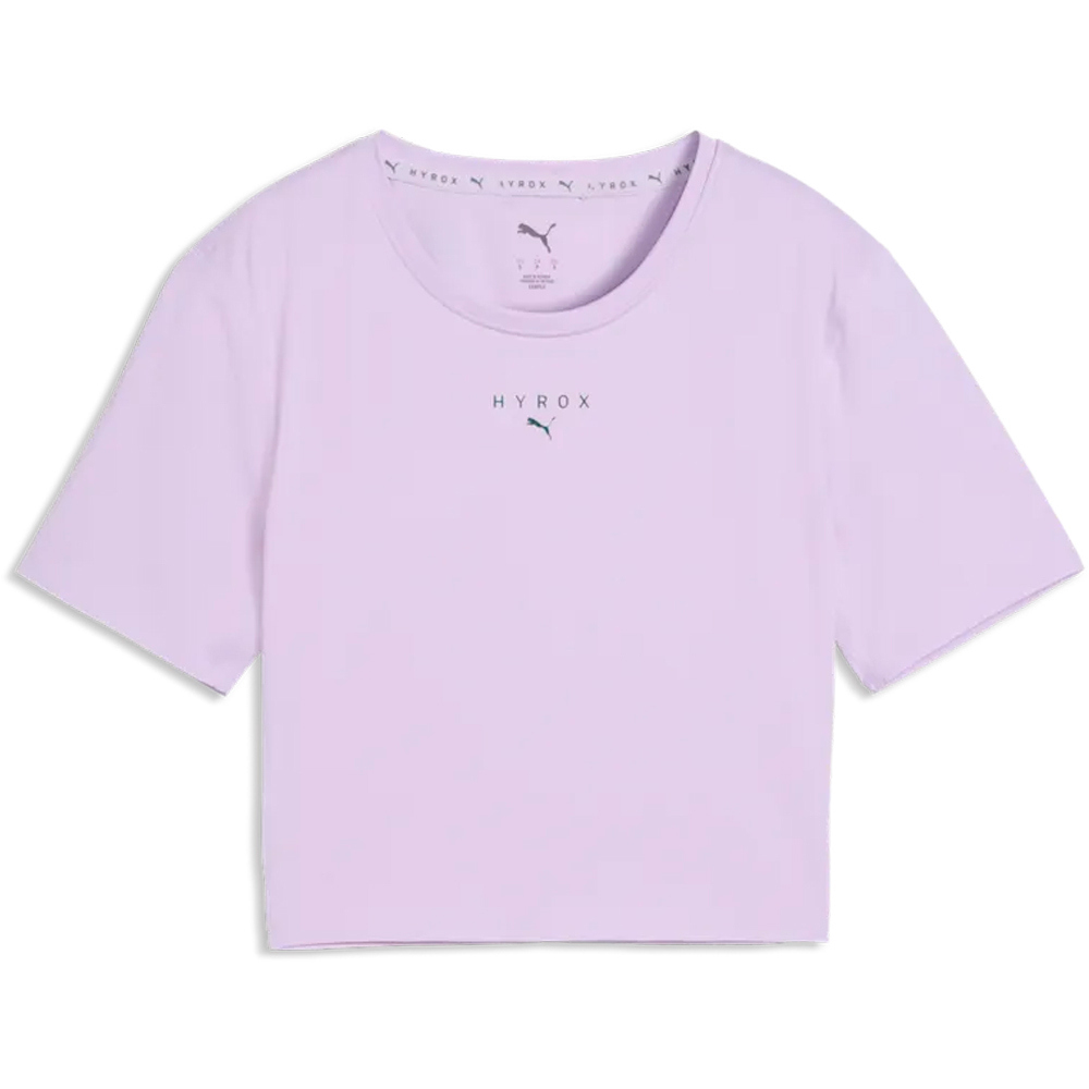 Puma camisetas fitness mujer W PUMA X HYROX PWRMO vista detalle
