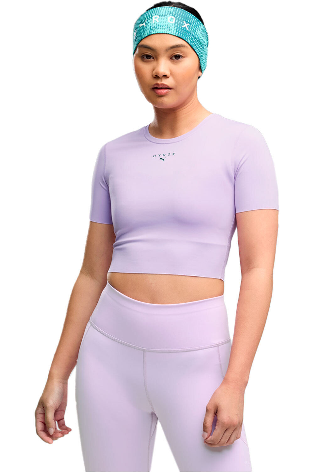 Puma camisetas fitness mujer W PUMA X HYROX PWRMO vista frontal