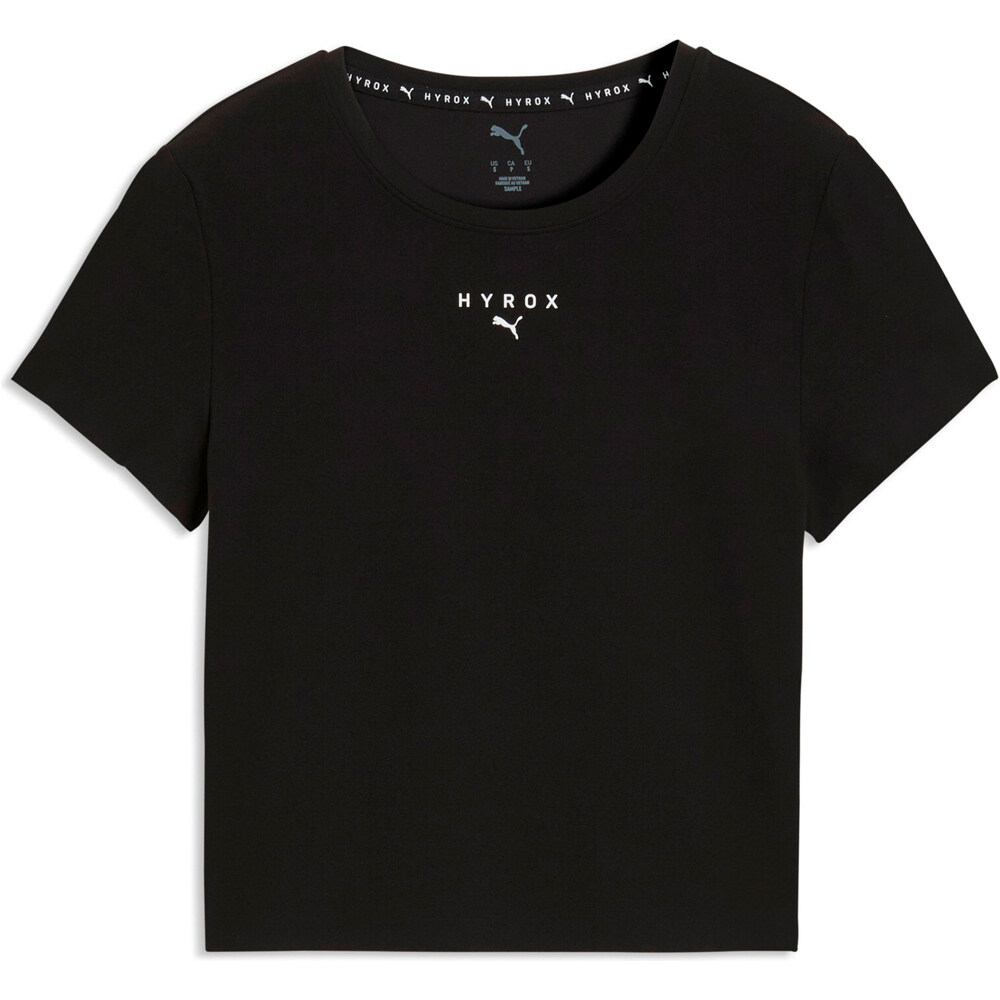 Puma camisetas fitness mujer W PUMA X HYROX SHAPE vista detalle