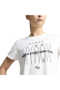 Puma camisetas fitness mujer W PUMA x HYROX TAD TEE vista detalle