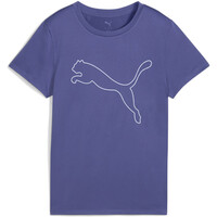 Puma camisetas fitness mujer W TAD ESSENTIAL Logo Tee vista frontal