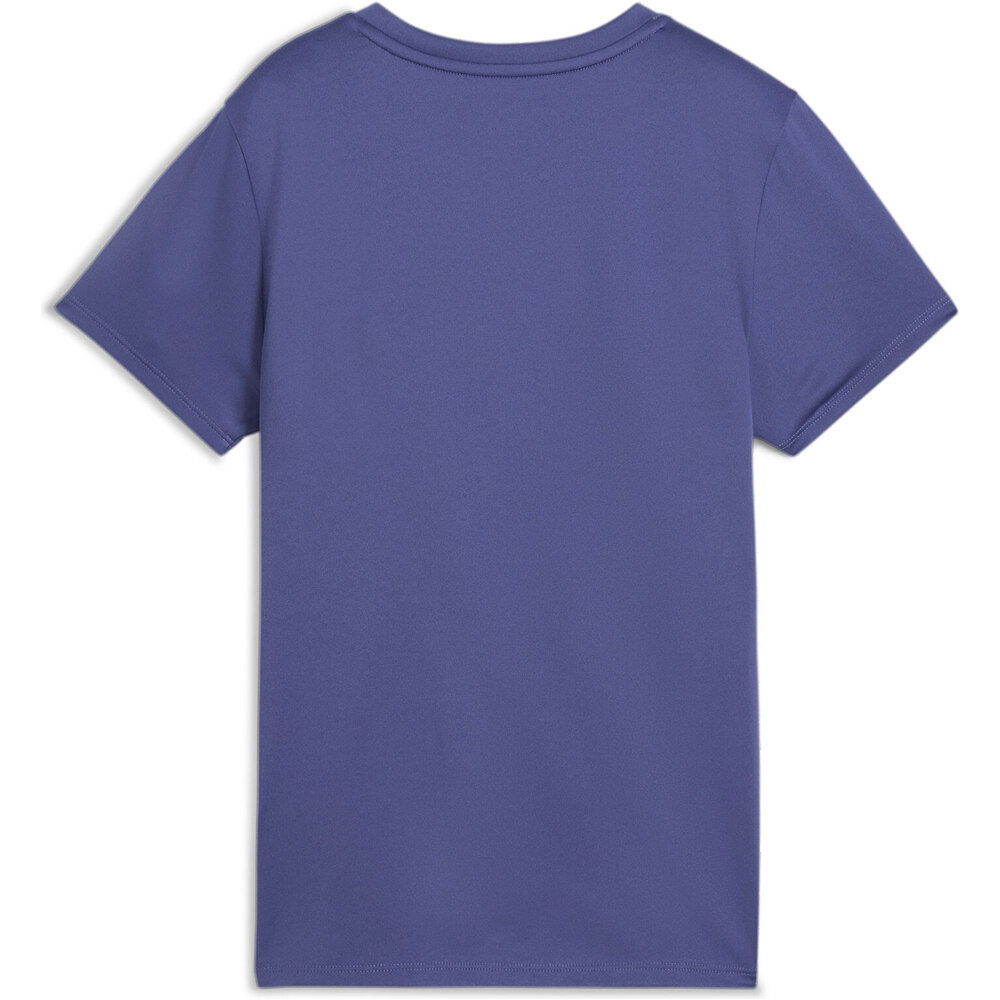 Puma camisetas fitness mujer W TAD ESSENTIAL Logo Tee vista trasera
