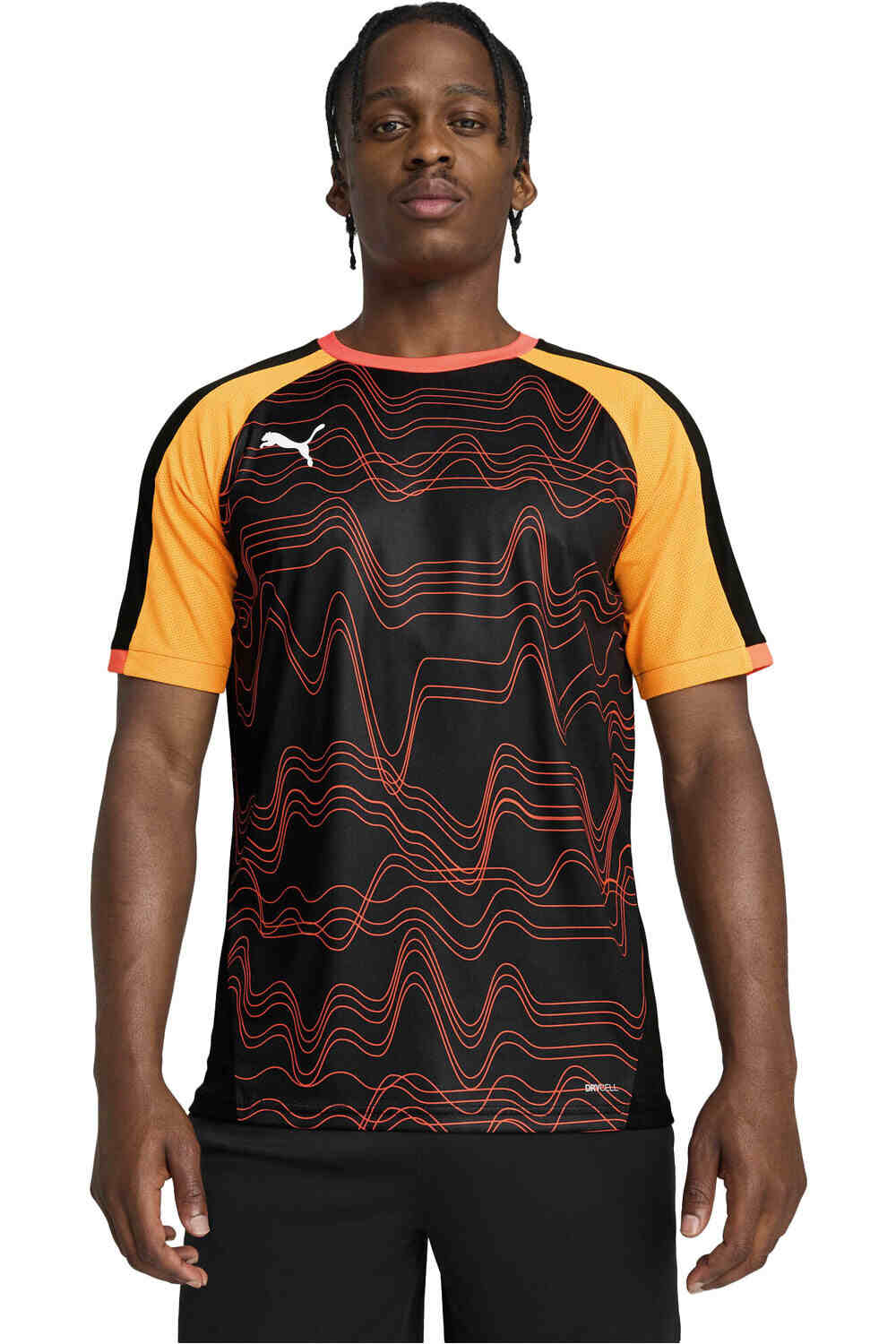 Puma camisetas fútbol manga corta individualLIGA Graphic Jersey vista frontal