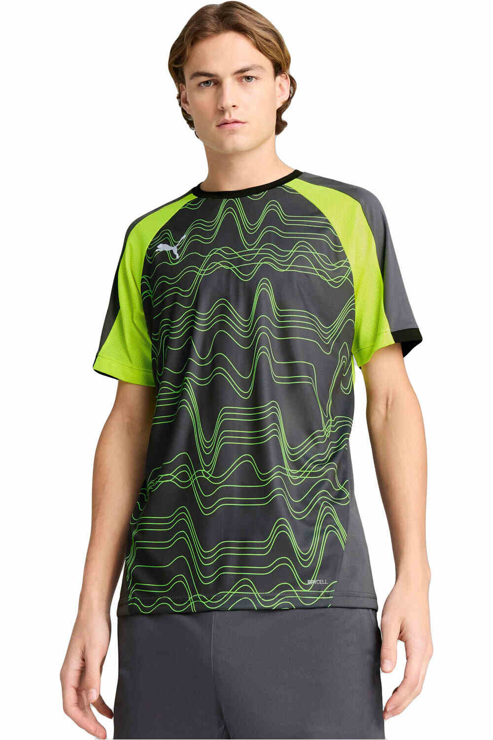 Puma camisetas fútbol manga corta individualLIGA Graphic Jersey vista frontal