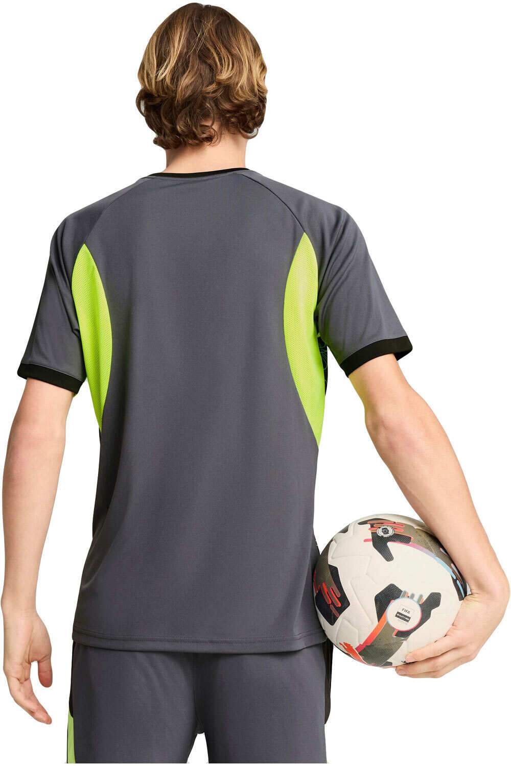 Puma camisetas fútbol manga corta individualLIGA Graphic Jersey vista trasera