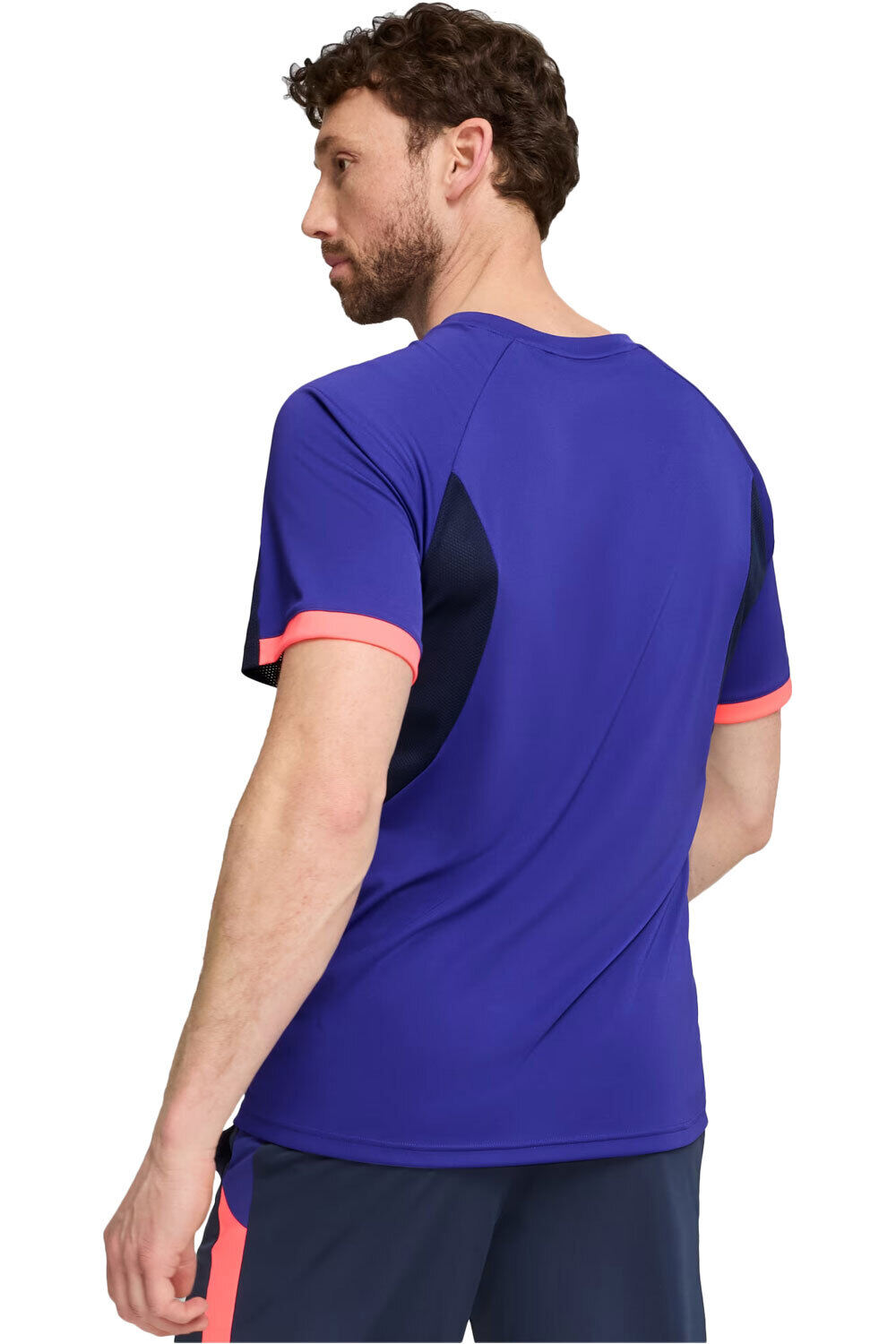 Puma camisetas fútbol manga corta INDIVIDUALLIGA JERSEY MO vista trasera