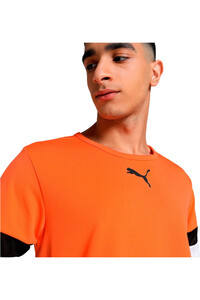 Puma camisetas fútbol manga corta teamRISE Jersey 03