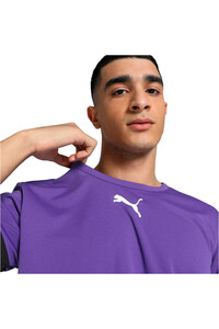 Puma camisetas fútbol manga corta teamRISE Jersey vista detalle