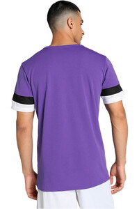 Puma camisetas fútbol manga corta teamRISE Jersey vista trasera