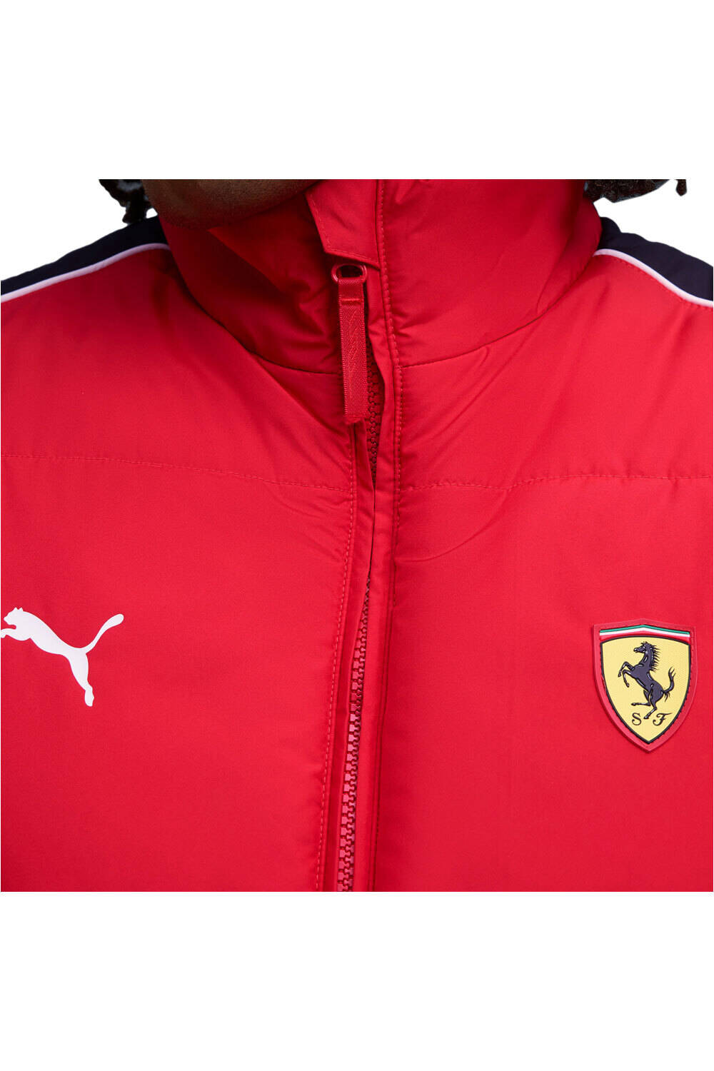 Puma chalecos hombre Ferrari MT7 Padded V vista detalle
