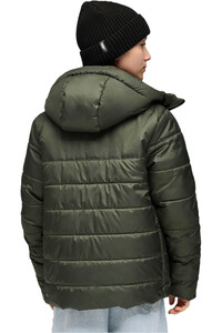 Puma chamarra niño ESS Hooded Padded Ja vista trasera